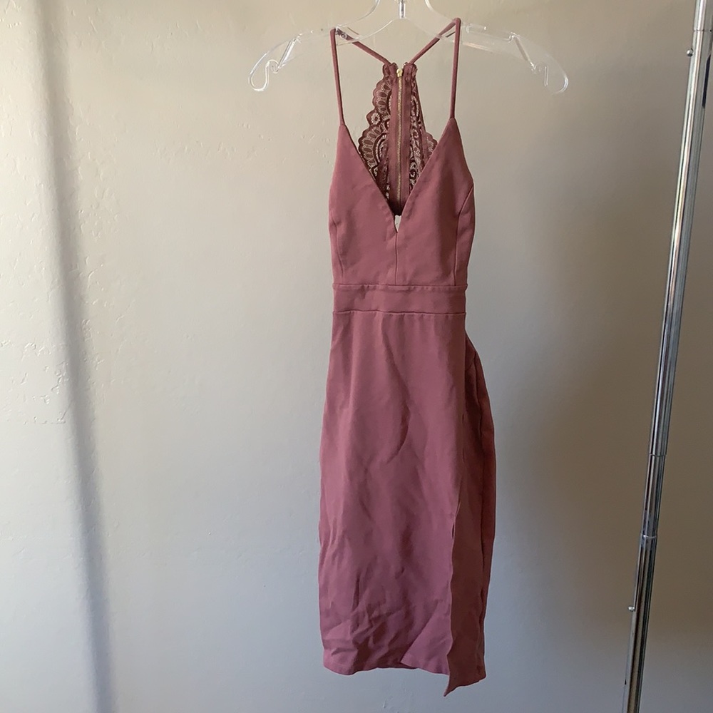 Windsor mauve dress